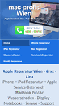 Mobile Screenshot of mac-reparatur-wien.com